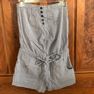 Mossimo Pinstripe Romper